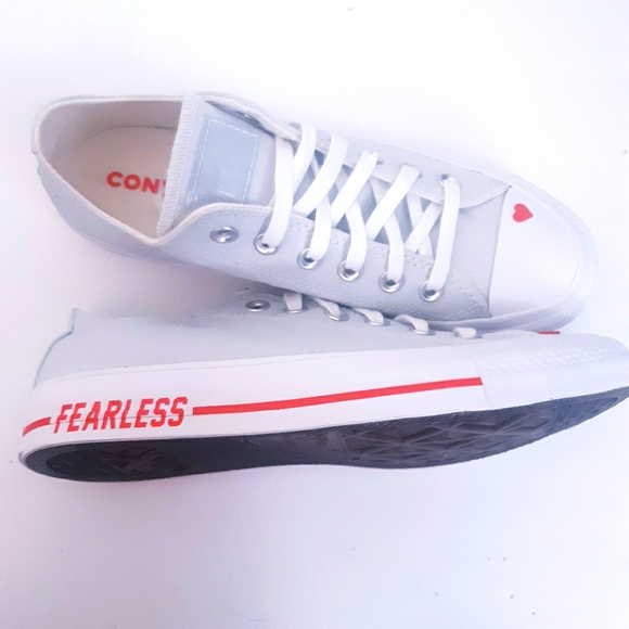 Converse Love Fearless Chuck Taylor All Star NWOB Converse Love Fearless Chuck Taylor All Star NWOB